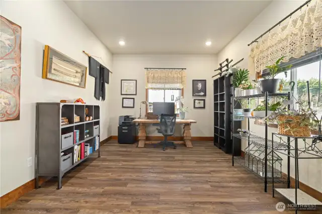 Downstairs office