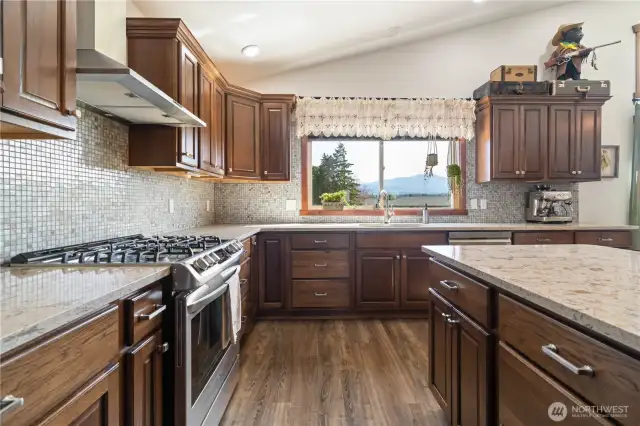 Beautiful View from the Kitchen