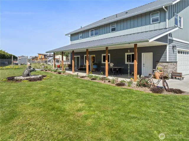 Covered Patio Entryway