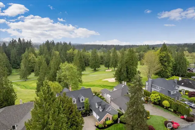 Set on the fairway of the 2nd hole at Bear Creek