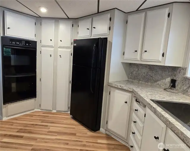 Double oven!