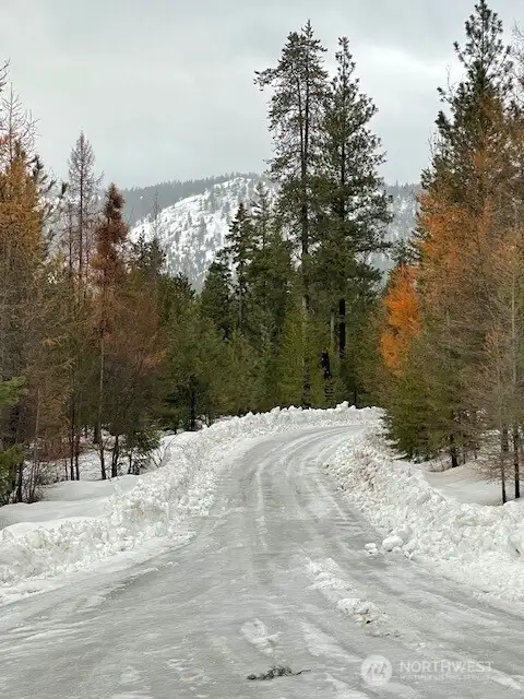 Beautiful in the winter too! HOA maintained roads.