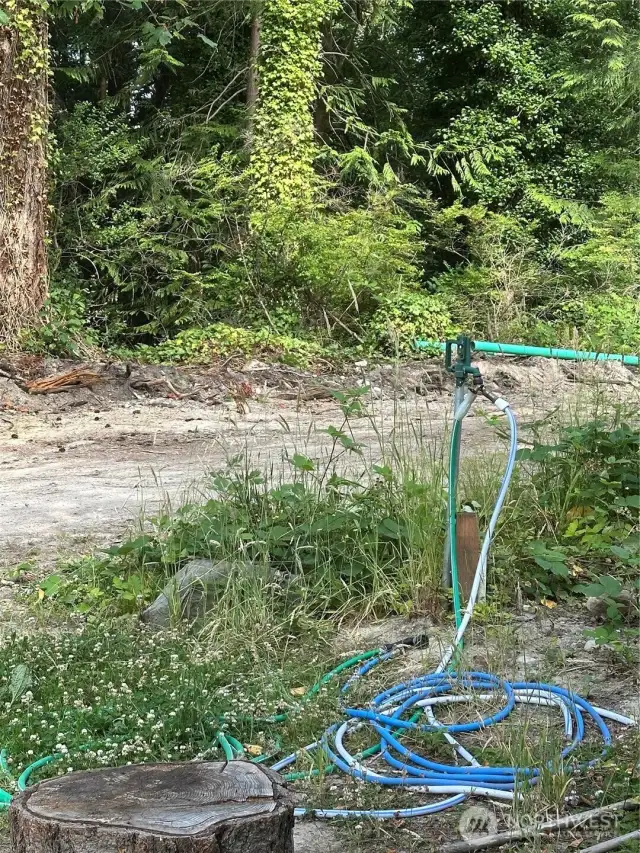 Water on site, Kitsap PUD