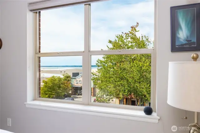 What a view to wake up to.