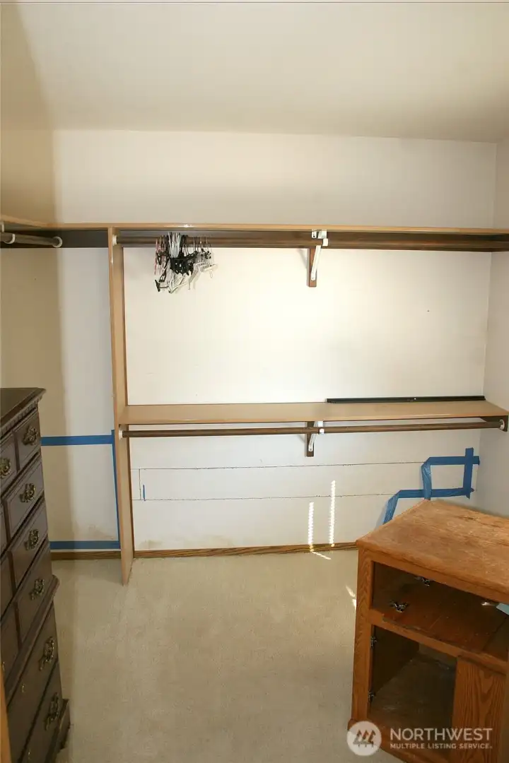 Primary main floor closet.