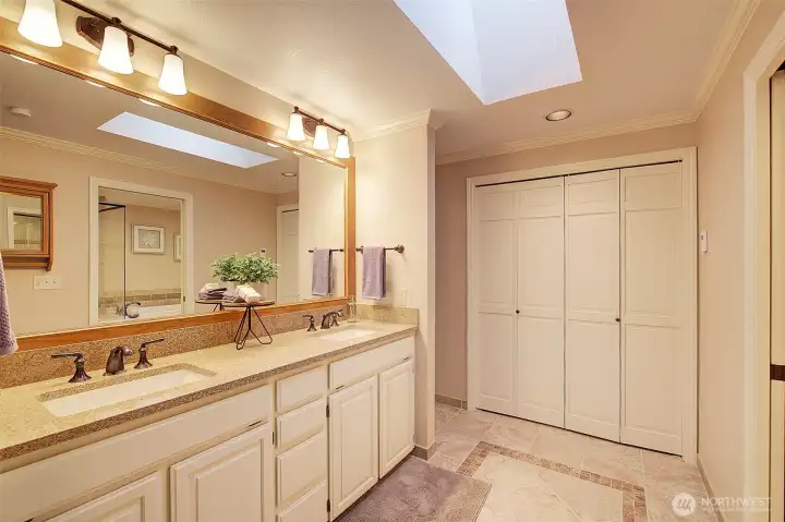 Primary Bathroom with heated floors