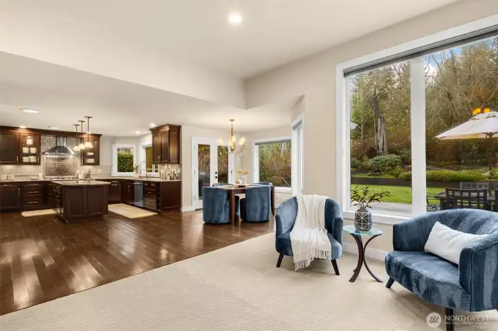 Living Room/Breakfast Nook/Kitchen