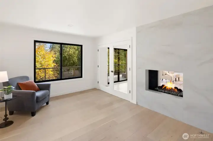 Extra Sitting Room/Office off of Living Room