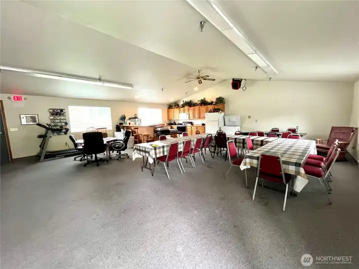 Clubhouse dining room