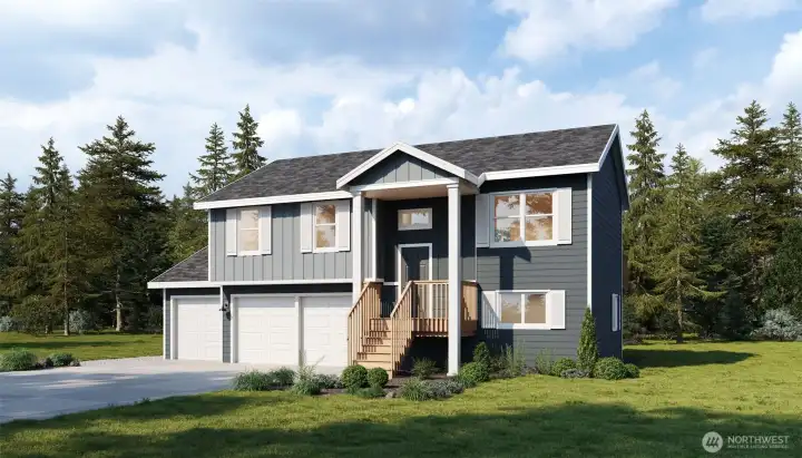 Photographs are for illustrative purposes only. Features, finishes, interior/exterior colors, landscaping and floorplan shown may vary from actual homes built