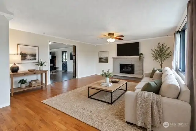 Living room - Virtually Staged using AI Living room - Virtually Staged using AI