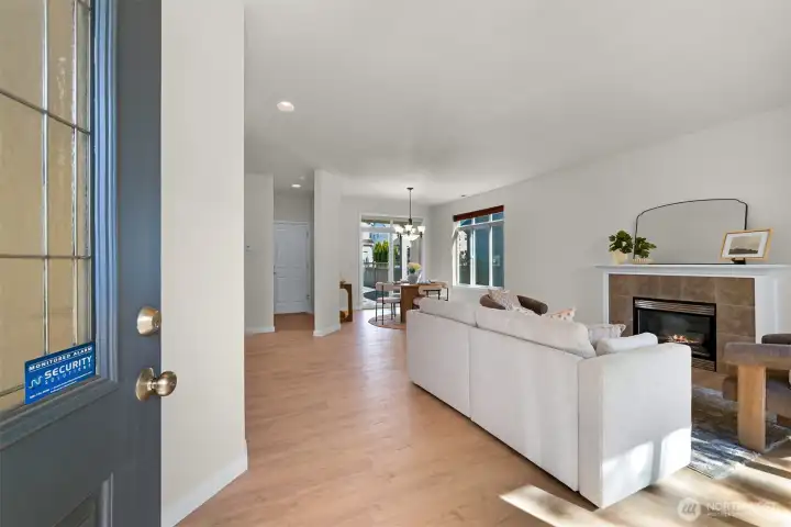 Gorgeous entry