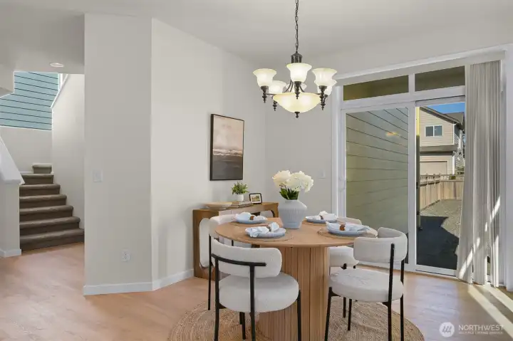 Dining area nook