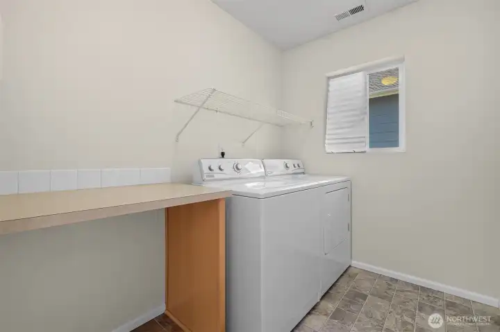 Laundry Located Upstairs