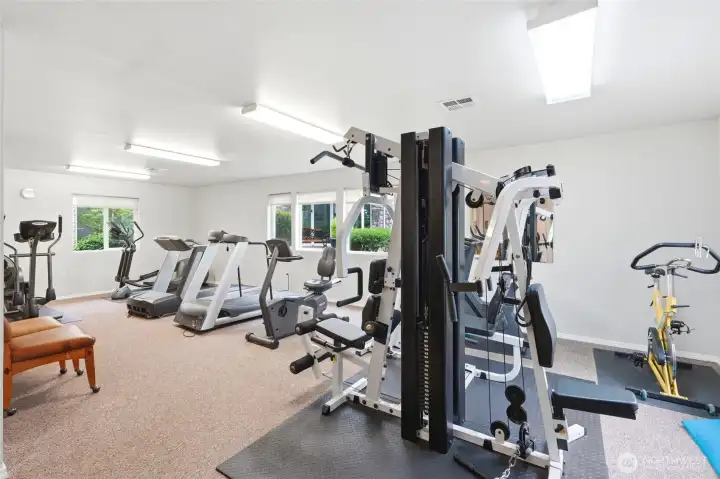 Exercise room.