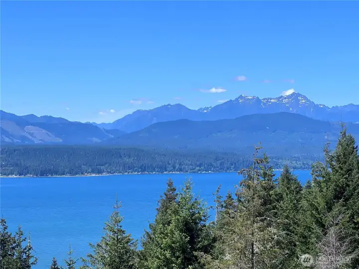 Mt. Eleanor & the So. Olympics, taken by my cell on 5/11/26 which was a bluebird day!