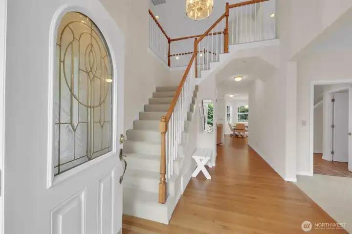 Entrance from front door