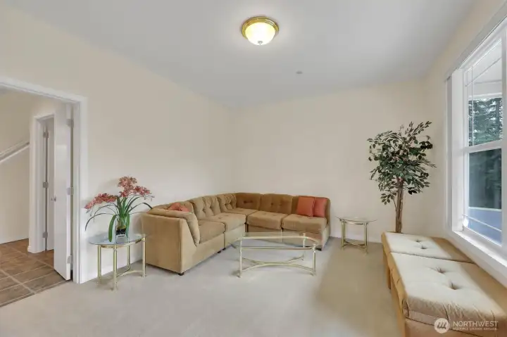 Large Dining room with walkthrough to pantry/kitchen
