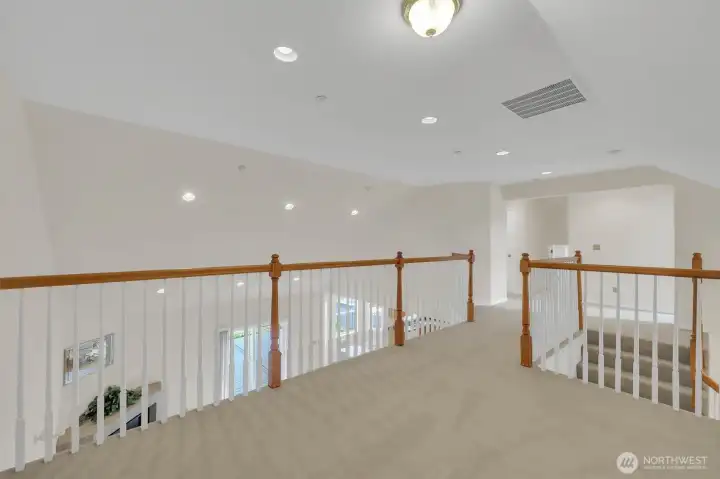 Upstairs bonus area.