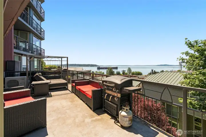 Patio Terrace is a supreme spot for relaxing or hosting friends