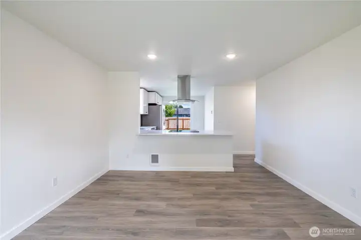 Open floor plan! Open floor plan!