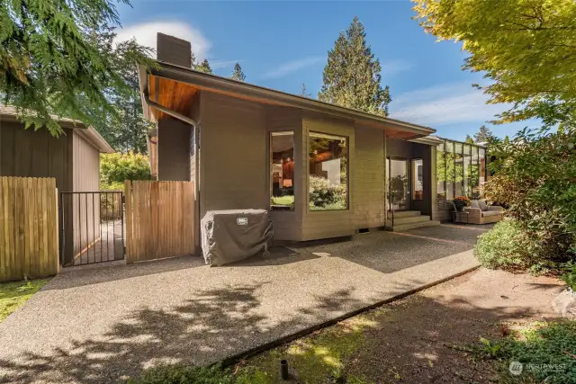 Spacious Patio