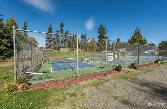 Tennis and Pickleball Courts