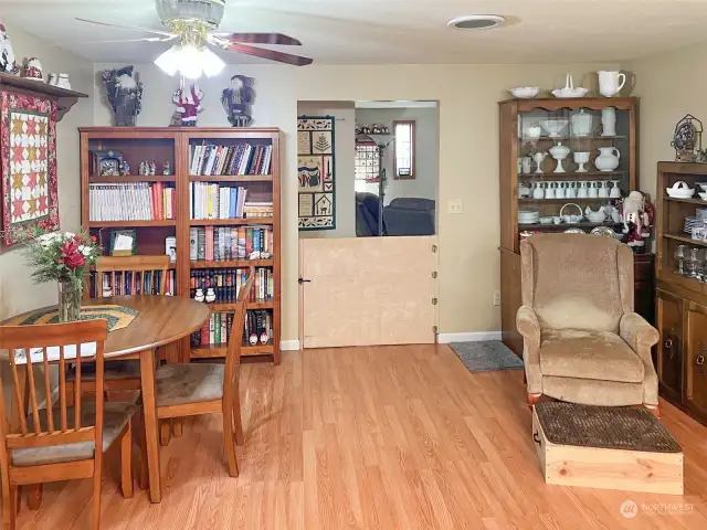 Dining room - from kitchen