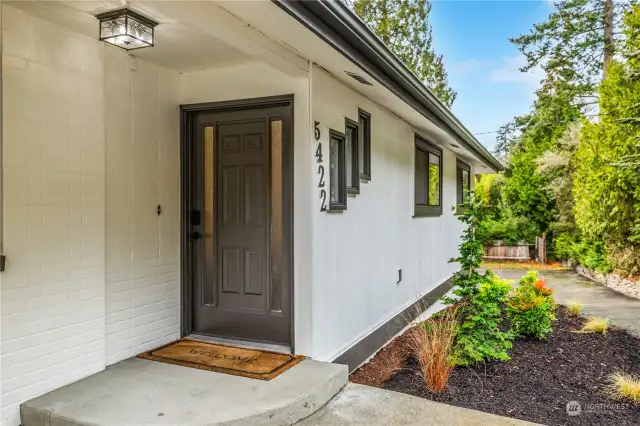 Easy front entry is super convenient with just one small step.