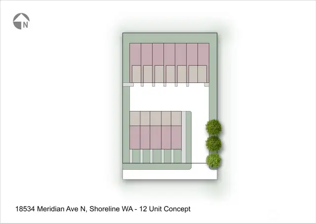 12 unit townhome concept