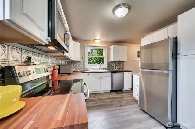 Newer Butcher Block Counters