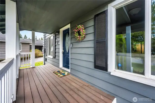 Covered Front Patio