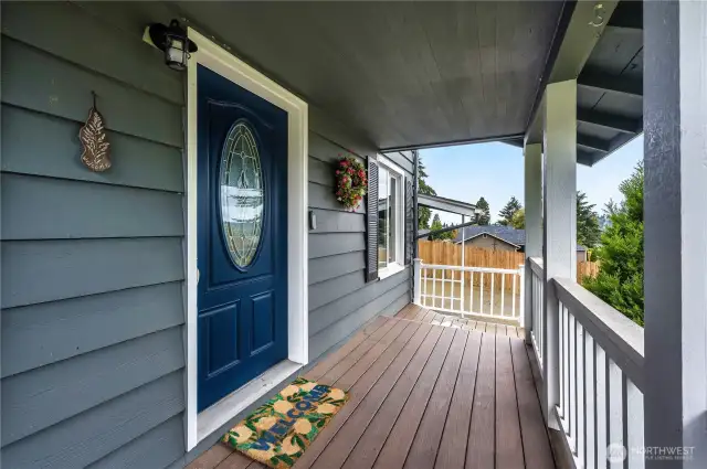 Composite Decking on Patio