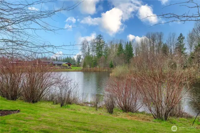 Enjoy this beautiful view from your front porch!