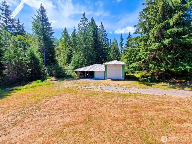 Detached carports and garages with room for boats, RV, equipment... all of your fun toys!