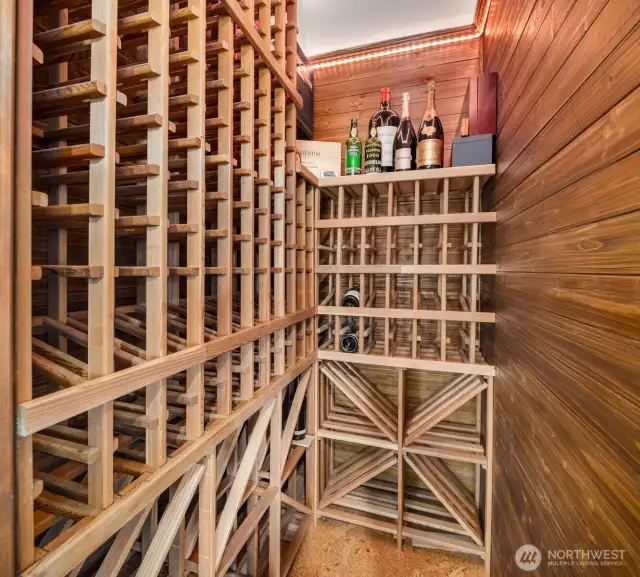 Beautiful Custom Wine Cellar- perfect for the collector & entertainer