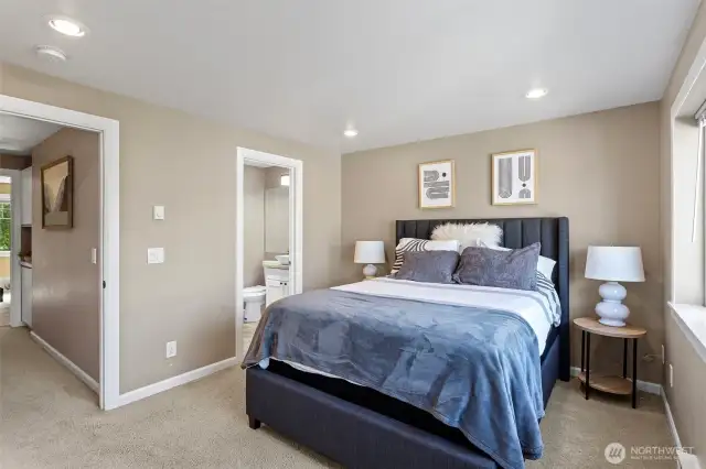 Another spacious bedroom