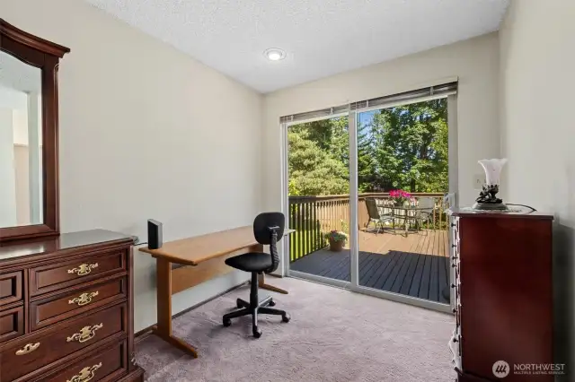 Extra space here would make a perfect reading nook.