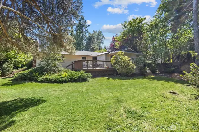 Home is just blocks from Moorlands Elementary and Inglemoor High School.