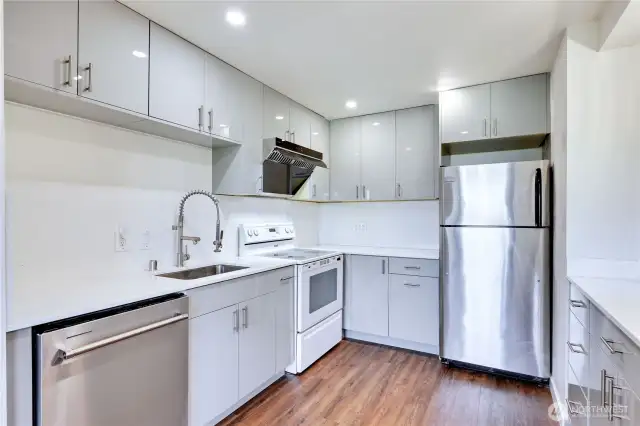 Lower level kitchen