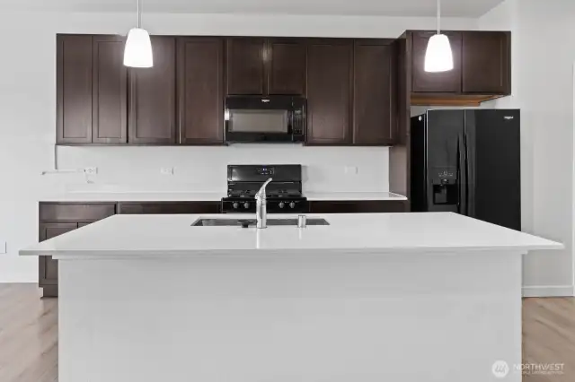 Open Concept Kitchen w/ Island