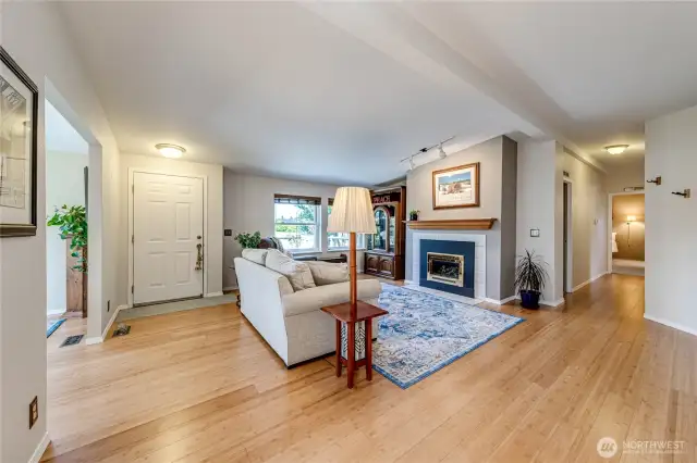 Bamboo hardwoods.