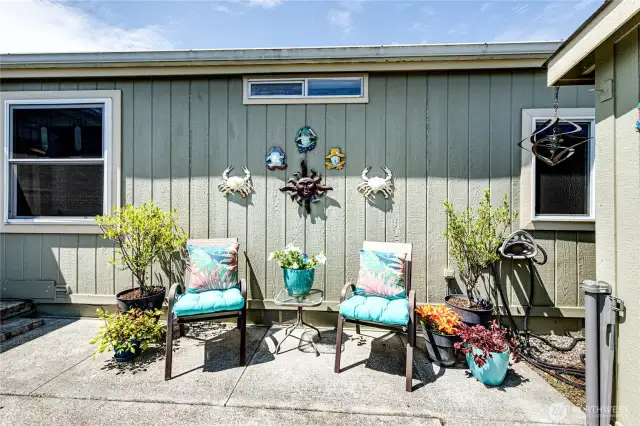 Relax on your patio!