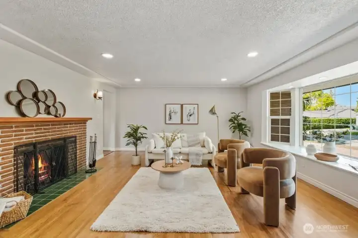 Fireplace keeping with original fireplace!