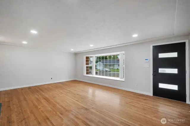 Freshly refinished floor!