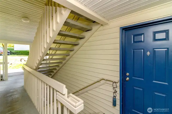 Unit D203 front door