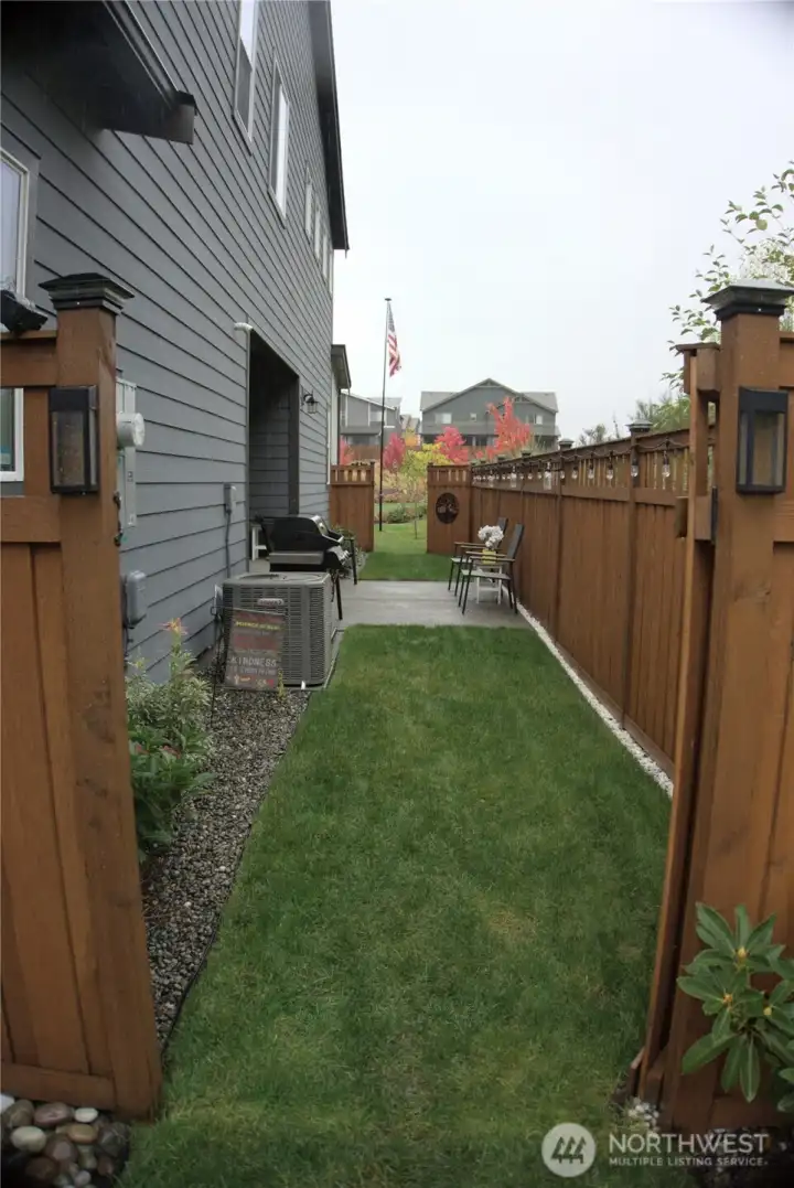 amazing outdoor space and privacy