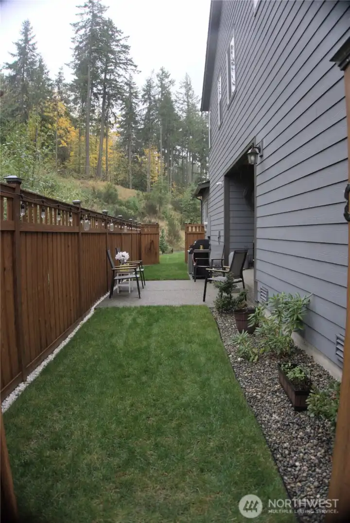 amazing outdoor space and privacy