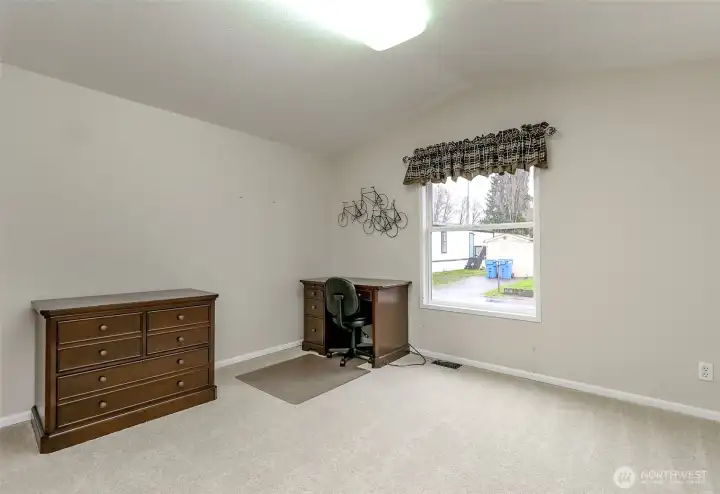 Spacious bedroom no. 1!