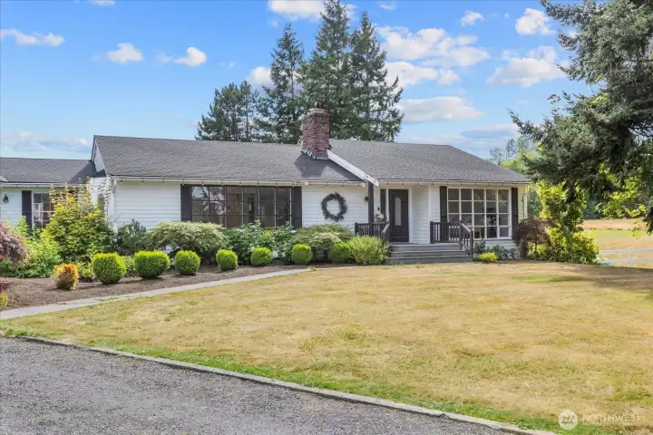 Charming one-story home with mature landscaping!